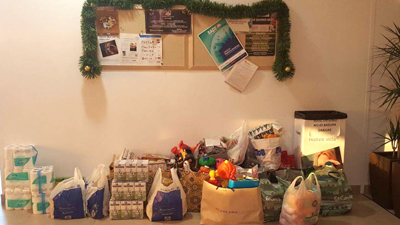 Recogida alimentos y juguetes EADE - CD LEÓN 13